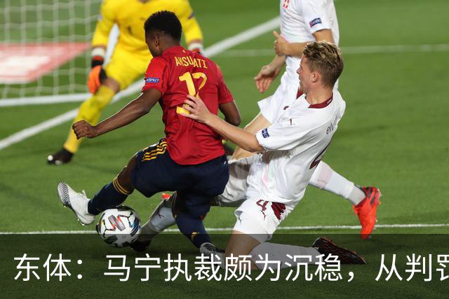 东体：马宁执裁颇为沉稳，从判罚决定到现场沟通等细节体现专业性